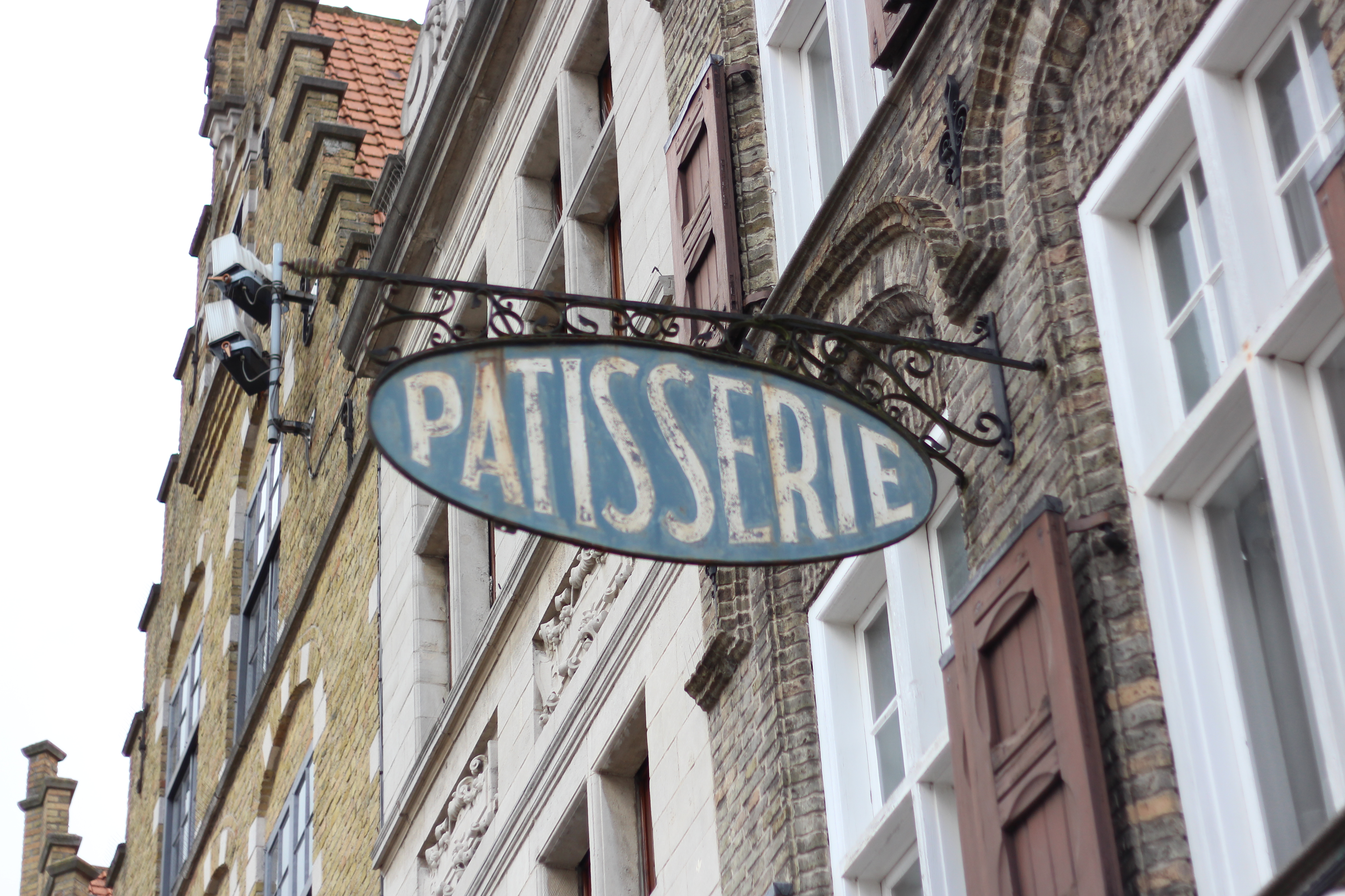 A patisserie sign